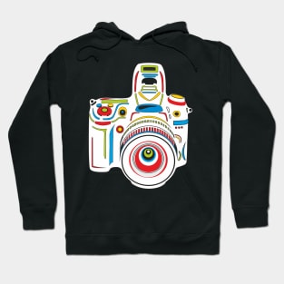 Rainbow Camera Hoodie